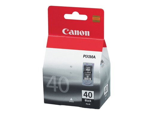 [0615B001] Canon PG-40BK Tinte Schwarz - Schwarz - Tinte auf Pigmentbasis - 1 Stück(e)