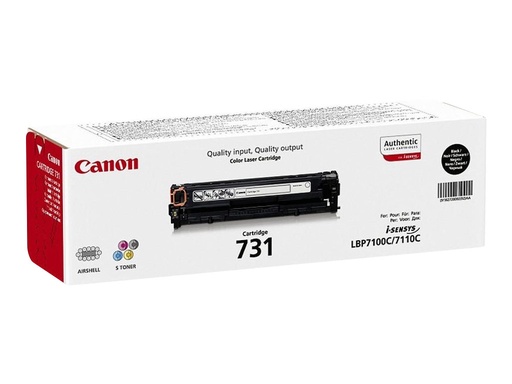 [6272B002] Canon 731 BK - Schwarz - original - Tonerpatrone