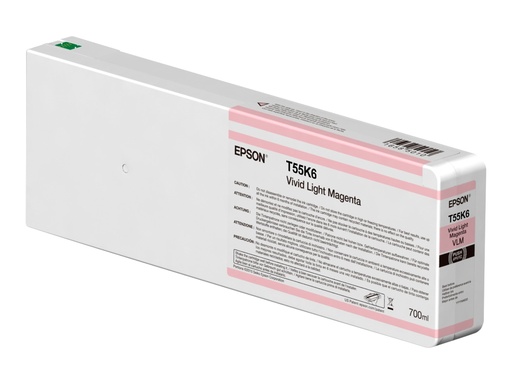 [C13T55K60N] Epson T55K6 - 700 ml - Vivid Light Magenta