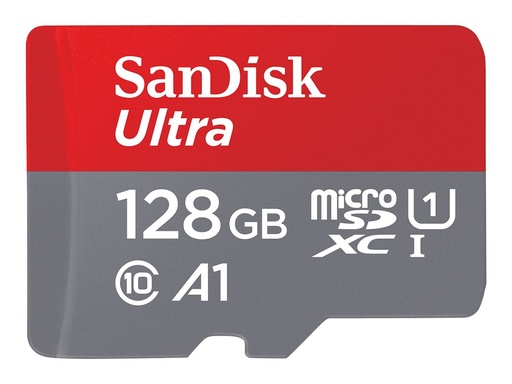 [SDSQUAB-128G-GN6MA] SanDisk Ultra - Flash-Speicherkarte (microSDXC-an-SD-Adapter