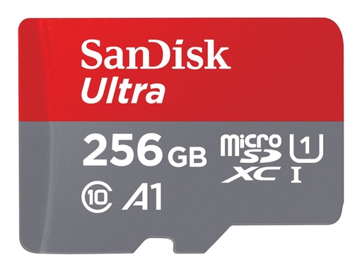 [SDSQUAC-256G-GN6MA] SanDisk Ultra - Flash-Speicherkarte (microSDXC-an-SD-Adapter