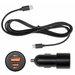 [945031] Brodit Zigarettenanzünder Adapter USB-A USB-C fm