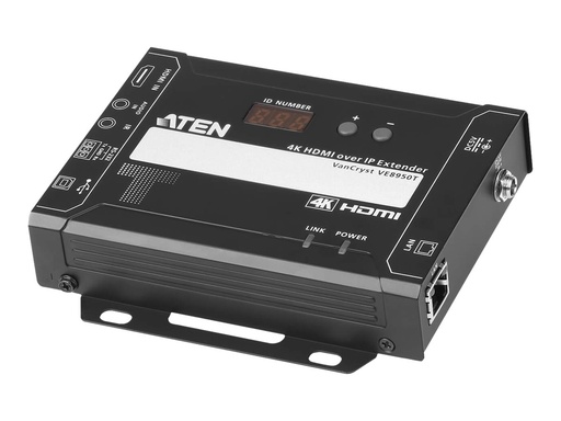 [VE8950T-AT-G] ATEN VE8950T Audio-/Video-Leistungsverstärker AV transmitter Schwarz