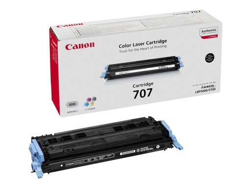 [9821B001] Canon PFI-707 BK Tinte schwarz Standardkapazitaet - Original - Tintenpatrone