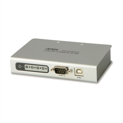 [UC2324] ATEN UC2324 Schnittstellenhub Silber