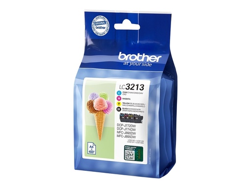 [LC3213VALDR] Brother LC3213 - 4er-Pack - Schwarz, Gelb, Cyan