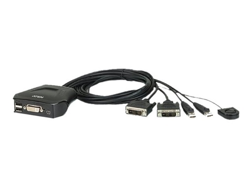 [CS22D] ATEN CS22D - KVM-Switch - 2 x KVM port(s) - 1