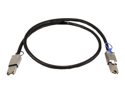 [CAB-SAS10M-8088] QNAP Externes SAS-Kabel - 4x Shielded Mini MultiLane SAS (SFF-8088)