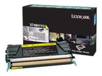 [X748H3YG] Lexmark Gelb - original - Tonerpatrone Lexmark