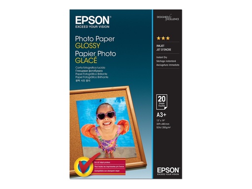 [C13S042535] Epson Glänzend - A3 Plus (329 x 483 mm) - 200 g/m²