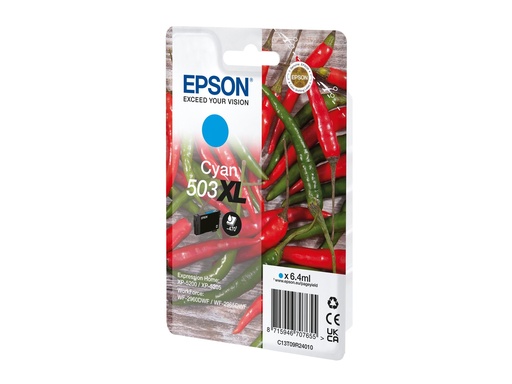 [C13T09R24020] Epson 503XL - 6.4 ml - XL - Cyan - original - Blister mit RF- / akustischem Alarmsignal