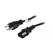 [S215444] Synergy 21 Netzkabel 230V Schweiz Stecker J12/Kaltgeräte IEC-C13 Buchse - Kabel - Strom/Netzteil