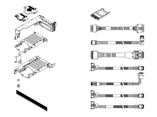 [4XH7A87068] Lenovo ThinkSystem SR650 V3 7mm SATA/N - Serial ATA