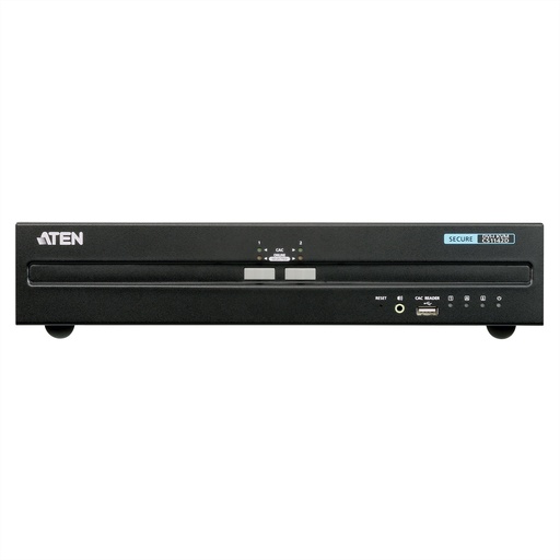 [CS1142D] ATEN USB DVI Dual Display Secure KVM - KVM-Umschalter - 2-Port