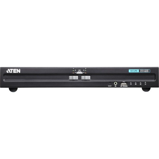 [CS1182D-AT-X] ATEN CS1182D - 3840 x 2160 Pixel - 4K Ultra HD - Rack-Einbau - 4,4 W - 1U - Schwarz