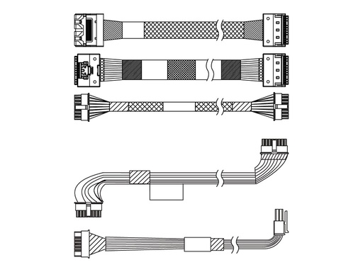 [4X97A87505] Lenovo Speicherkabelkit - für 3,5"/2,5" Chassis