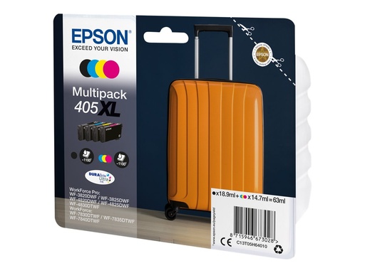 [C13T05H64020] Epson 405XL Multipack - 4er-Pack - XL - Schwarz, Gelb, Cyan, Magenta