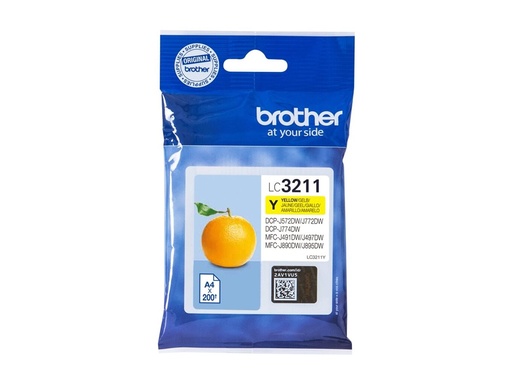 [LC3211Y] Brother LC3211Y - Gelb - original - Tintenpatrone