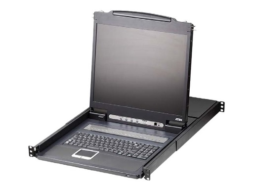 [CL1308N-ATA-EG] ATEN LCD KVM Switches CL1308N - KVM-Konsole mit KVM-Switch - 8 Anschlüsse - PS/2, USB - 48.3 cm (19")