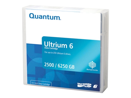 [MR-L6MQN-BC] Quantum LTO Ultrium 6 - 2.5 TB / 6.25 TB