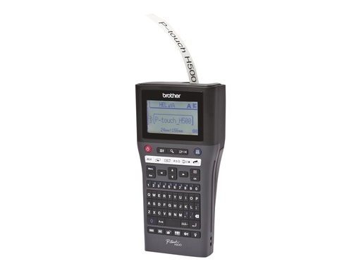 [PTH500ZG1] Brother P-Touch PT-H500 - Beschriftungsgerät - s/w - Thermotransfer - Rolle (2,4 cm)