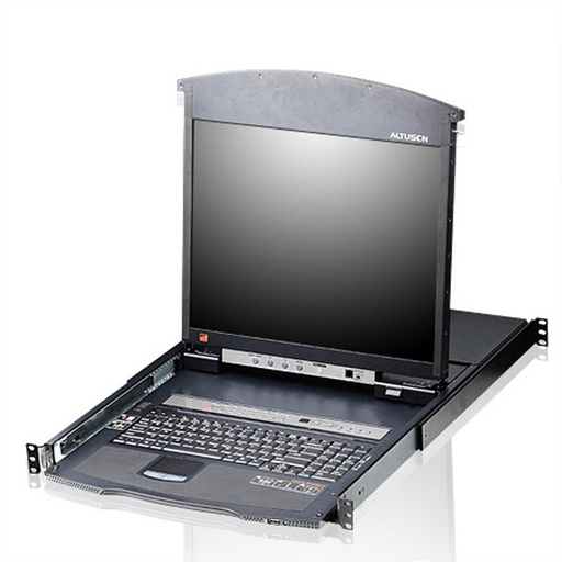 [KL1508AN-AXA-XG] ATEN KL1508AN - 1600 x 1200 Pixel - Ethernet/LAN - Schwarz