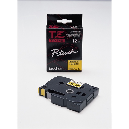 [TZE631] Brother TZE-631 - Schwarz auf gelb - TZe - Philippinen - 5 Jahr(e) - Brother - 1,2 cm