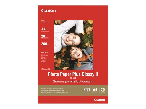 [2311B018] Canon Photo Paper Plus Glossy II PP-201 - Glänzend