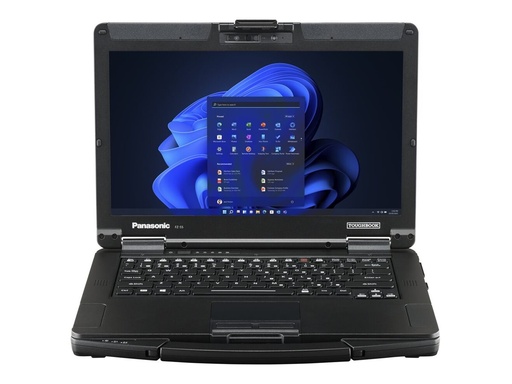 [FZ-55GZ01HBE] Panasonic Toughbook 55 - Robust - Intel Core i7 1370P - vPro Enterprise - Win 11 Pro - UHD Graphics - 32 GB RAM - 512 GB SSD NVMe, TCG Opal Encryption - 35.6 cm (14")