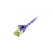 [S217398V3] Synergy 21 Patchkabel RJ45 Cat6a 500Mhz lila U/FTP slimline rund d - Kabel - Netzwerk