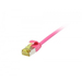 [S217382V3] Synergy 21 Patchkabel RJ45 CAT6A 500Mhz magenta U/FTP slimline rund d - Kabel - Netzwerk