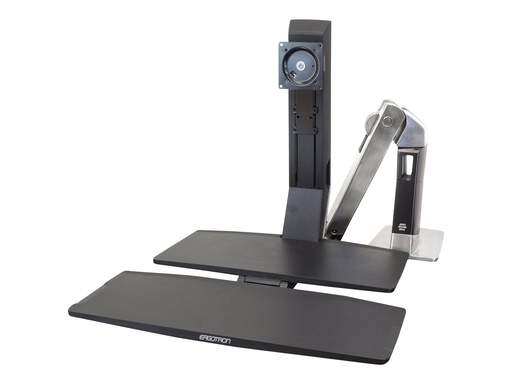 [24-317-026] Ergotron WorkFit-A Single LD Workstation With Worksurface