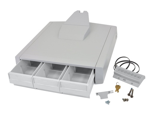 [97-903] Ergotron SV43 Primary Triple Drawer for Laptop Cart - Montagekomponente (Auszugsmodul)