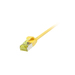 [S217377V3] Synergy 21 Patchkabel RJ45 CAT6A 500Mhz gelb U/FTP slimline rund d - Kabel - Netzwerk