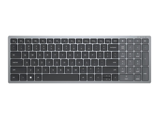 [KB740-GY-R-GER] Dell KB740 - Tastatur - kompakt, mehrere Geräte