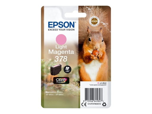 [C13T37864010] Epson 378 - 4.8 ml - hellmagentafarben - original