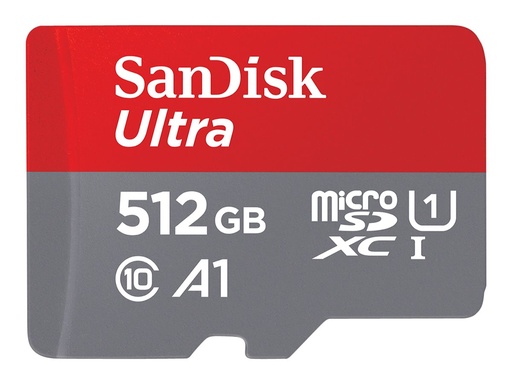 [SDSQUAC-512G-GN6FA] SanDisk Ultra - Flash-Speicherkarte (microSDXC-an-SD-Adapter