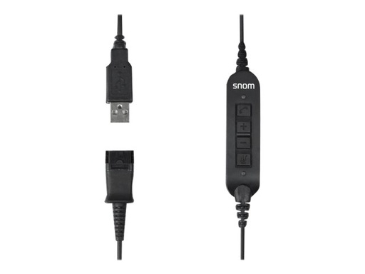 [4343] Snom Headset-Kabel - USB männlich zu Headsetanschluss