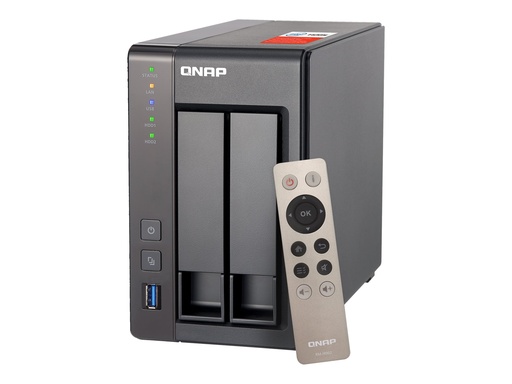 [TS-251+-8G] QNAP TS-251+ - NAS-Server - 2 Schächte - SATA