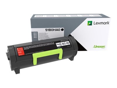 [51B0HA0] Lexmark Hohe Ergiebigkeit - Schwarz - original
