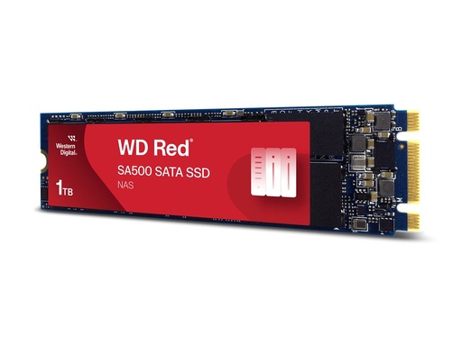 [WDS100T1R0B] WD Red SA500 NAS SATA SSD WDS100T1R0B - SSD - 1 TB - intern - M.2 2280 - SATA 6Gb/s - WD Red SA500 1TB SATA-6Gb/s