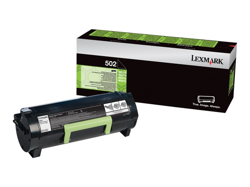 [50F2000] Lexmark 502 - Schwarz - original - Tonerpatrone