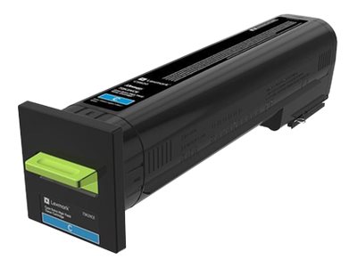 [72K2XCE] Lexmark Cyan - original - Tonerpatrone LCCP