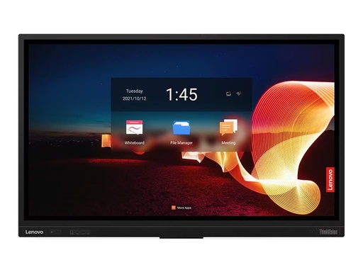 [62F2WA1CEK] Lenovo ThinkVision T65 - 165 cm (65") Diagonalklasse LCD-Display mit LED-Hintergrundbeleuchtung - interaktiv - mit Touchscreen (Multitouch)