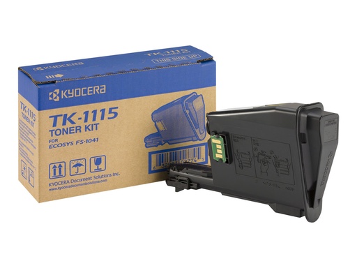 [1T02M50NL1] Kyocera TK 1115 - Schwarz - original - Tonerpatrone