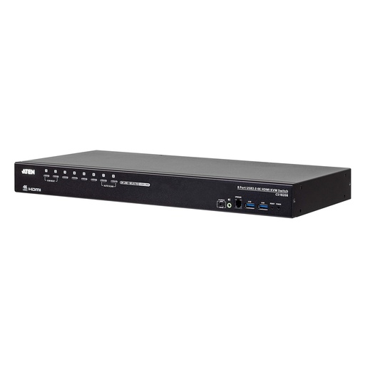 [CS18208-AT-G] ATEN CS18208 - 4096 x 2160 Pixel - 4K Ultra HD - 9,77 W - Schwarz