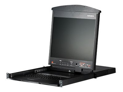 [KL1508AM] ATEN KL1508AM - KVM-Konsole mit KVM-Switch - 8 Anschlüsse - PS/2 - 43.2 cm (17")