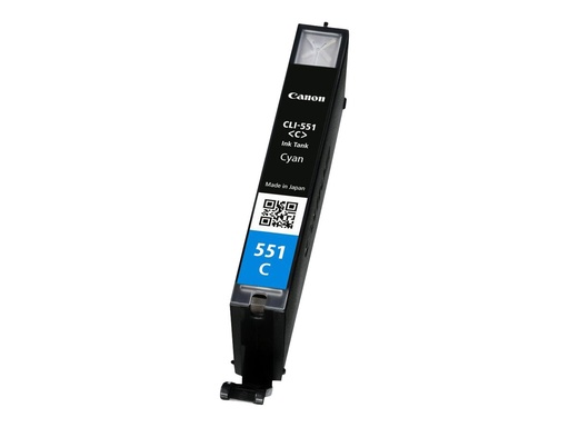 [6509B001] Canon CLI-551C - 7 ml - Cyan - original - Tintenbehälter
