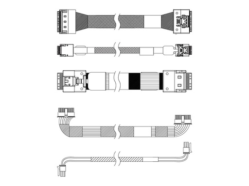 [4X97A86182] Lenovo ThinkSystem - Kabelsatz für internen RAID-Adapter