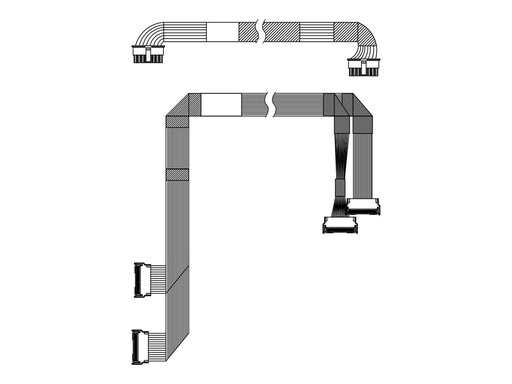 [4X97A87134] Lenovo Speicherkabelkit - für 6 x SATA/SAS